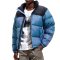 Custom Wholesale Steel Blue Quilted Puffer Jacket Manufacturer | OEM Puffer Jacket factory