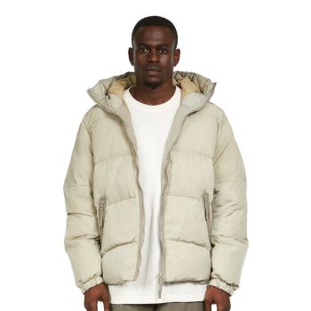 Custom Wholesale Khaki Waterproof Quilted Puffer Jacket Manufacturer | OEM Puffer Jacket factory