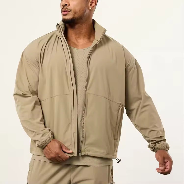 oversized windbreaker manufacturer fabric