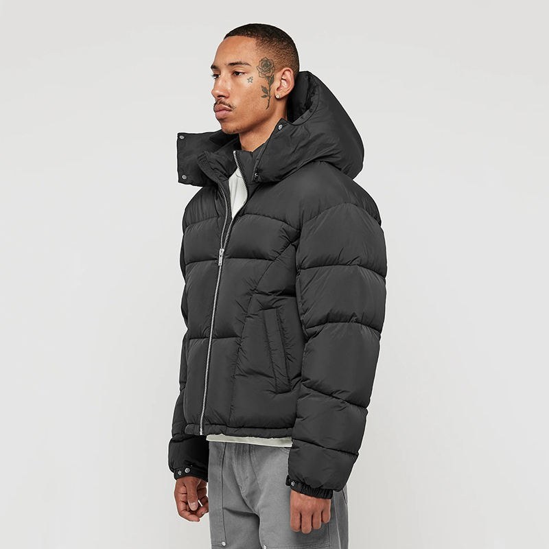 Hooded Puffer Jacket detail one