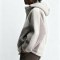 Custom Wholesale Grey Sherpa Hoodie Manufacturer | OEM Grey Sherpa Hoodie factory