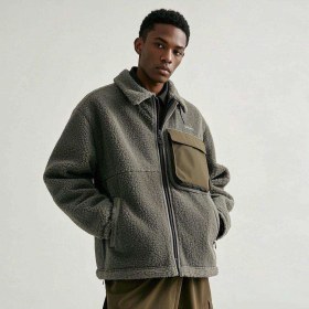 Custom Wholesale Stand Collar Sherpa Jacket Manufacturer | OEM Stand Collar Sherpa Jacket factory