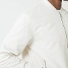 Custom Wholesale Cream Bomber Jacket Manufacturer | OEM Cream Bomber Jacket factory