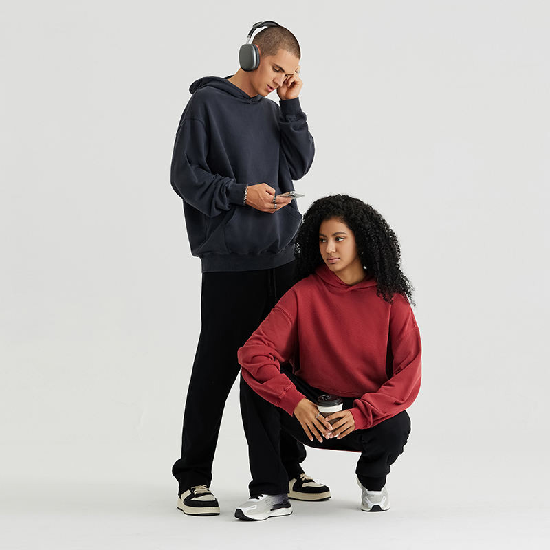 Custom outerwear capsule sample - low-MOQ made-to-order hoodie