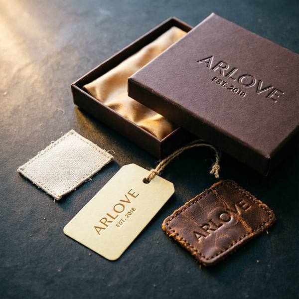 Custom brand labels and packaging