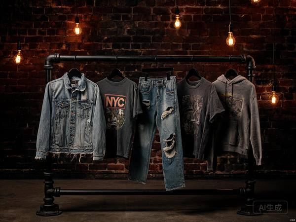 Vintage and streetwear fashion culture