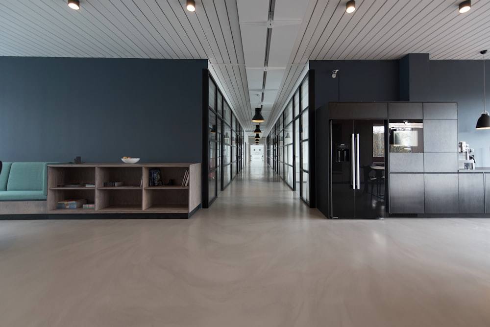 Modern office workspace