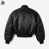 Custom Oversized Nylon Bomber Jacket