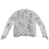 Custom Vintage Tie Dye Ribbed Knit Sweater