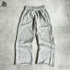Custom High Waist Baggy Flare Distressed Sweatpants