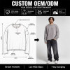 Custom 100% Cotton Raw Hem Blank T-Shirt