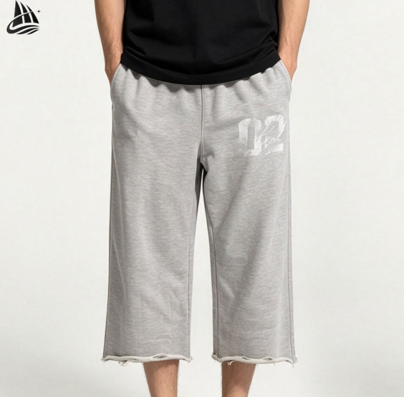 Custom French Terry 100% Cotton Track Jogger Pants