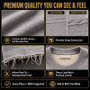 Custom 100% Cotton Raw Hem Blank T-Shirt