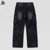 Custom Cargo Workwear Denim Pants