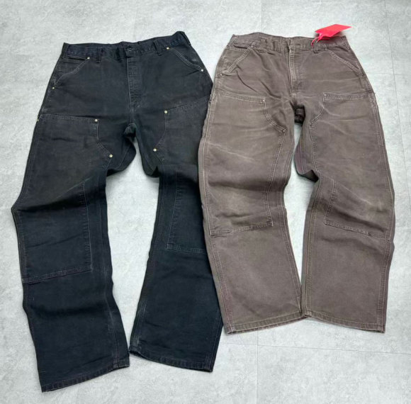 Custom Heavy Duck Canvas Double Knee Carpenter Pants