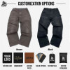 Custom Heavy Duck Canvas Double Knee Carpenter Pants