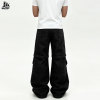 Custom Stacked Flare Jeans Heavyweight Rigid Denim