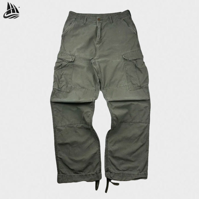 Custom Streetwear Baggy Fit Cargo Work Pants