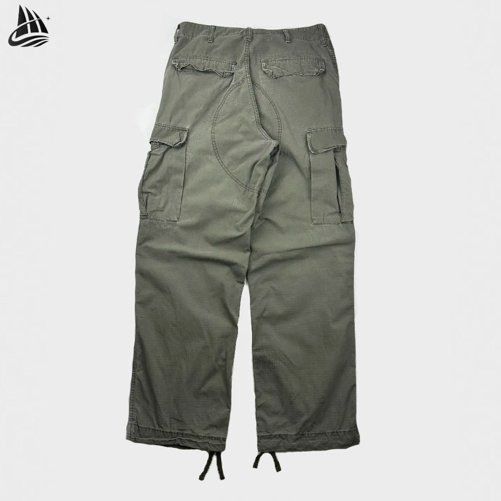 Custom Streetwear Baggy Fit Cargo Work Pants