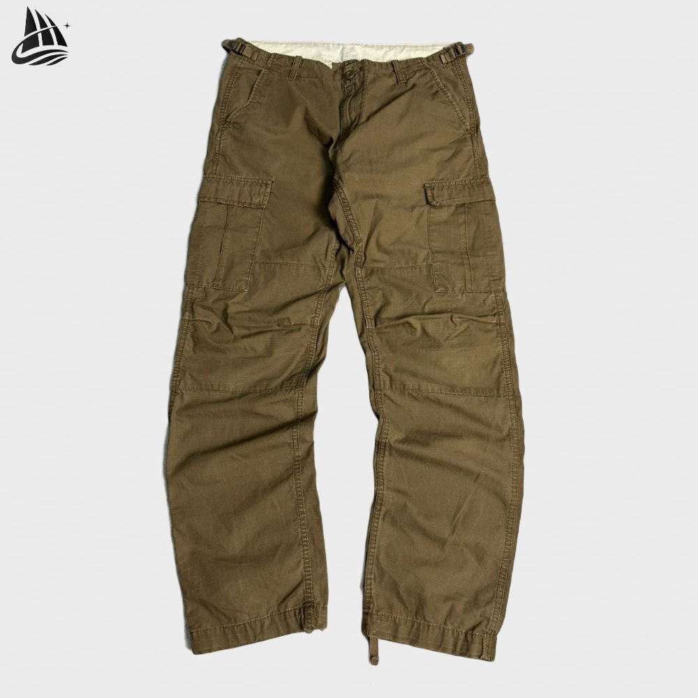 Custom Outdoor Twill Canvas Cargo Pants
