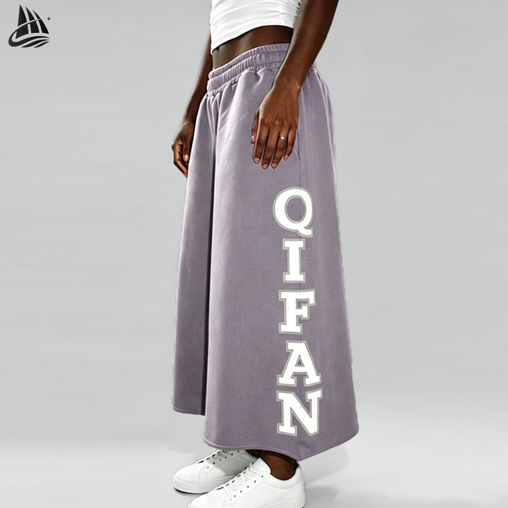 Custom Printed Logo French Terry Shorts