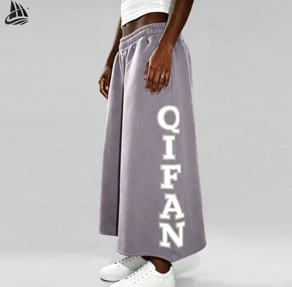 Custom Printed Logo French Terry Shorts