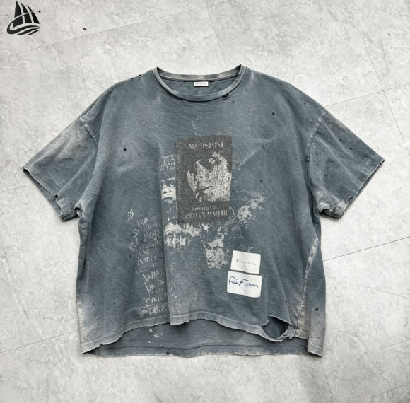 Custom Heavy Washed Oversized Graphic T-Shirt