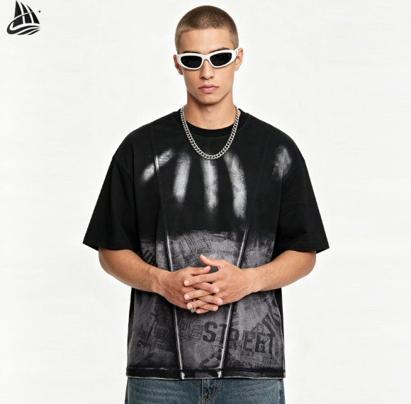 Custom Faded Washed T-Shirt | OEM Service