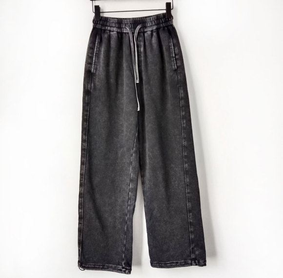 Custom Vintage Faded Wide Leg Sweatpants