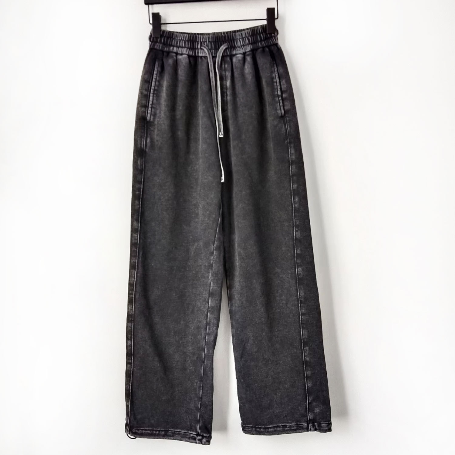 Custom Vintage Faded Wide Leg Sweatpants