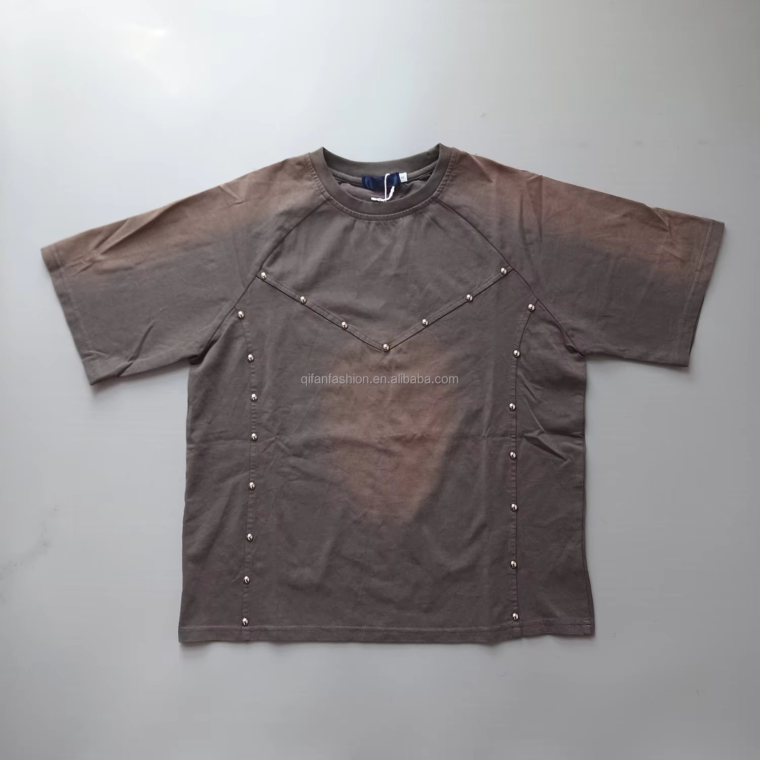 Custom Fade Wash Raglan Sleeve T-Shirt