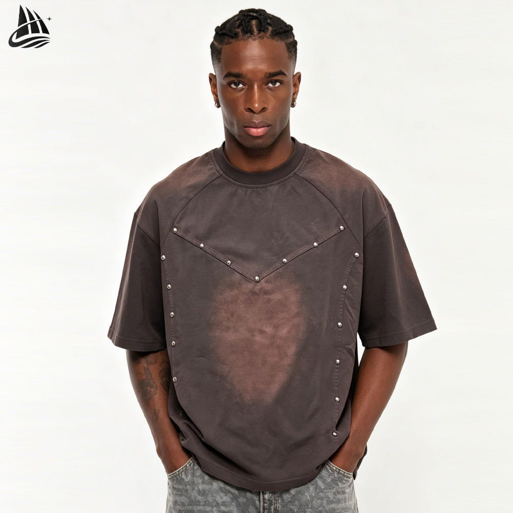 Custom Fade Wash Raglan Sleeve T-Shirt