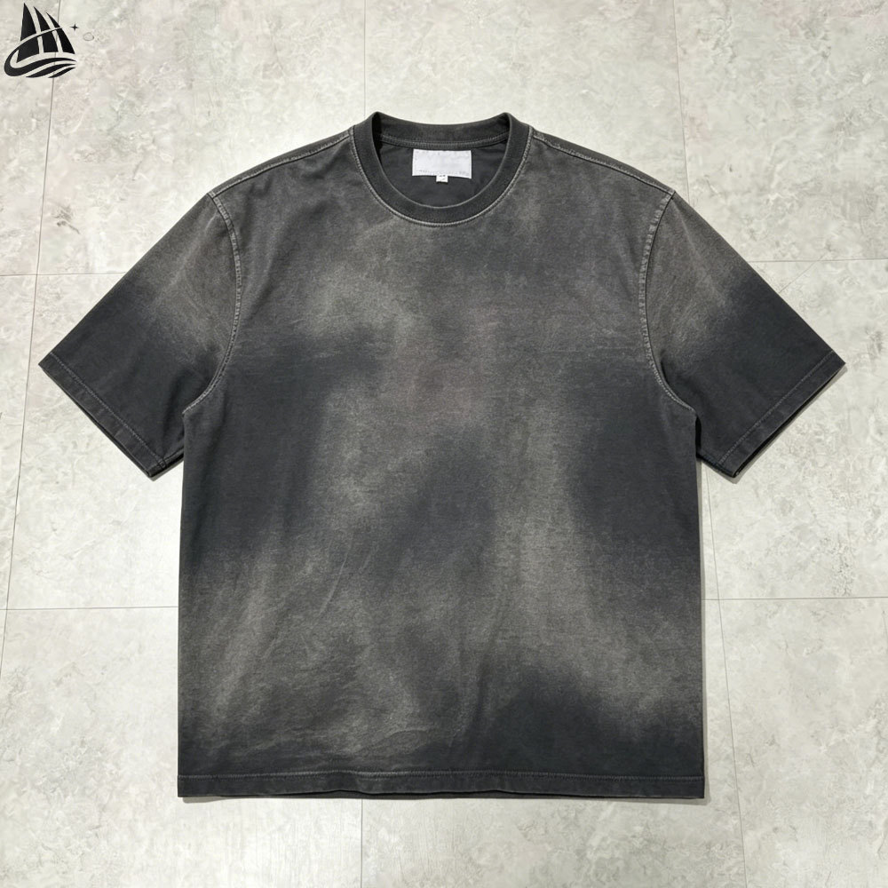 Custom Heavyweight Streetwear Boxy Cropped T-Shirt