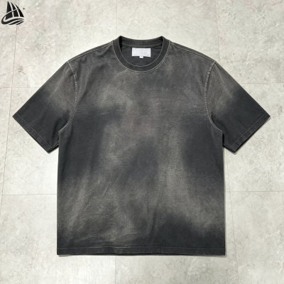 Custom Heavyweight Streetwear Boxy Cropped T-Shirt