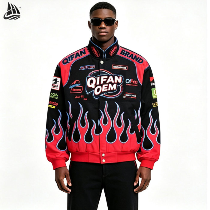 Custom Plus Size Varsity Baseball Jacket