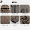 Custom Heavyweight Full Zip Up Hoodie