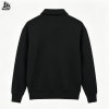 Custom Plain Blank Fleece Lined Quarter Zip Sweatshirt