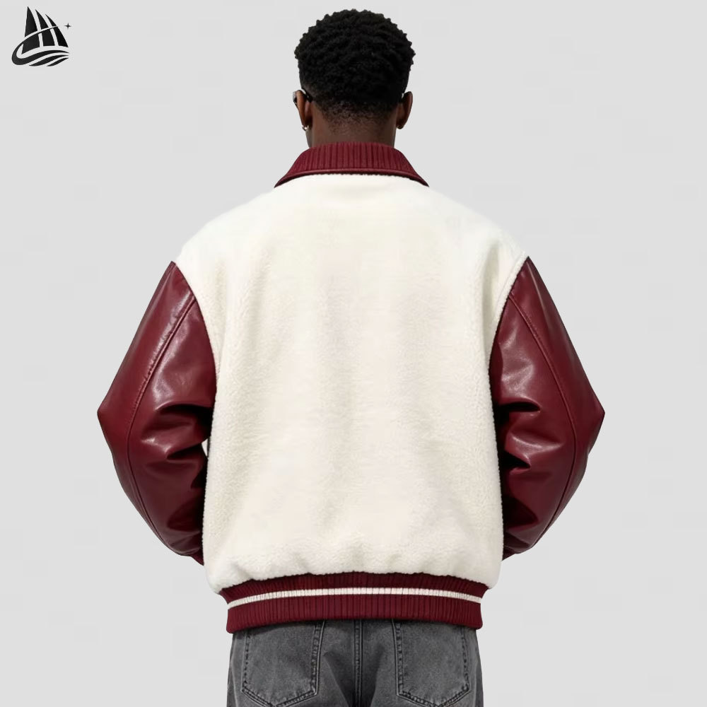 Custom Chenille Embroidery Varsity Jacket