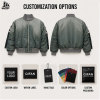 Custom Street Style Bomber Jacket
