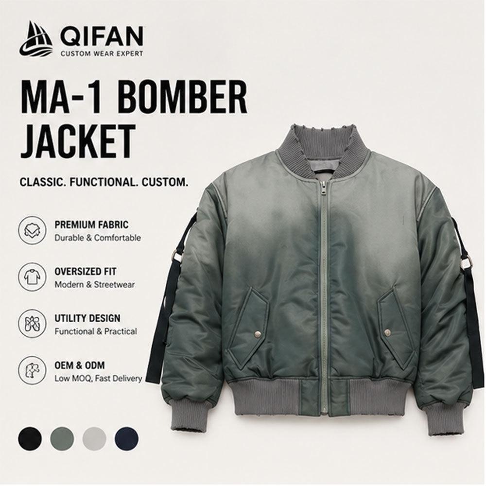 Custom Street Style Bomber Jacket