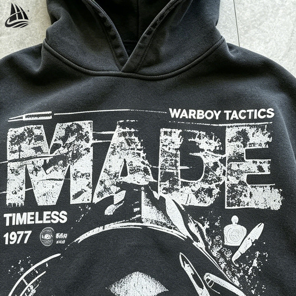 Custom Vintage Boxy Hoodie