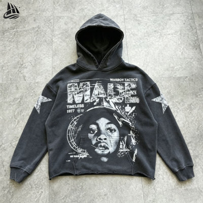 Custom Vintage Boxy Hoodie | OEM Service