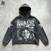 Custom Vintage Boxy Hoodie | OEM Service