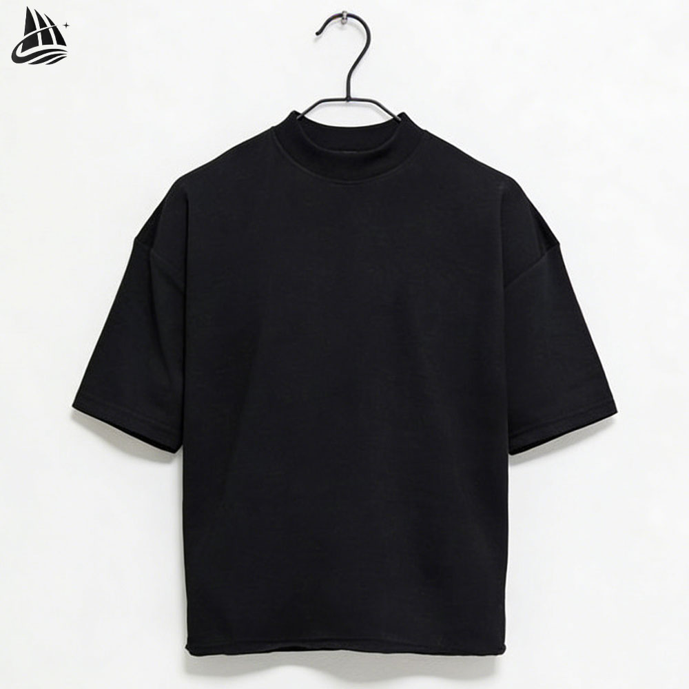 heavyweight custom oversized t-shirt fabric and drape