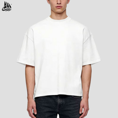 Custom Plain Cropped Boxy Oversized T-Shirt