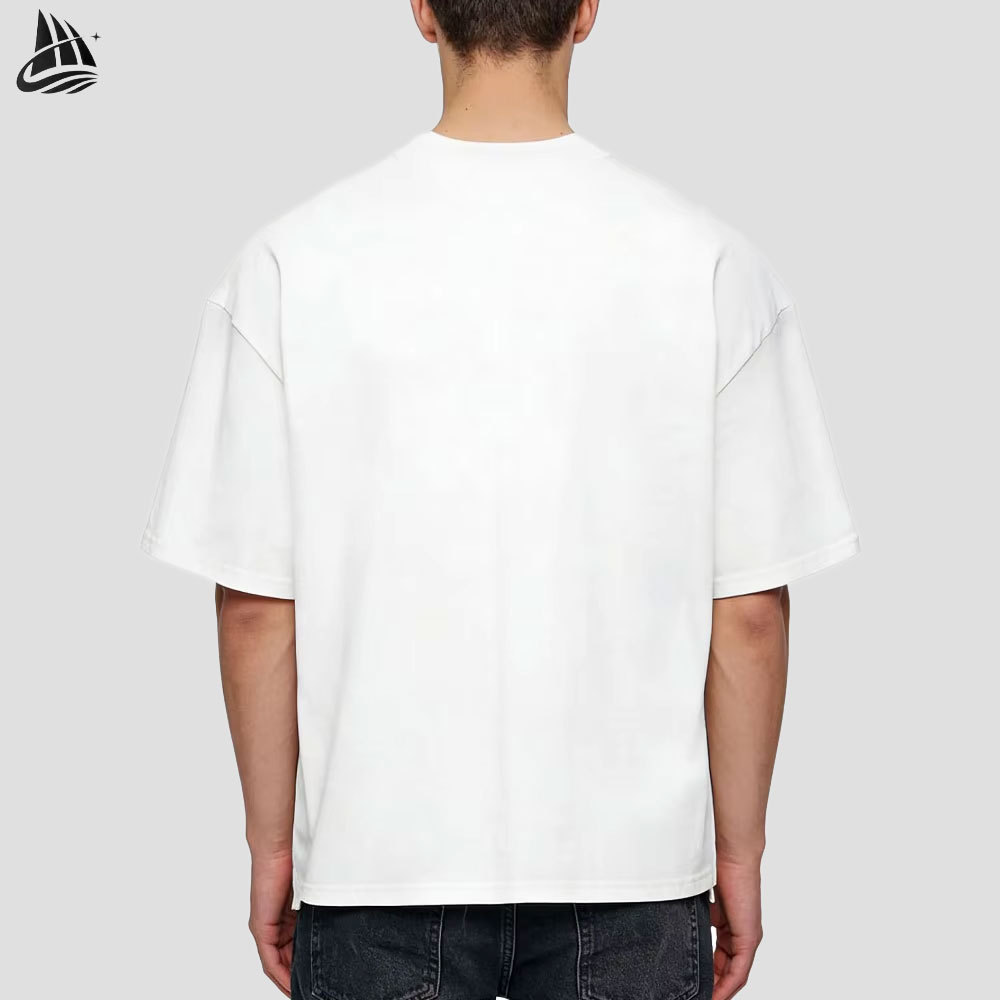 Custom Plain Cropped Boxy Oversized T-Shirt