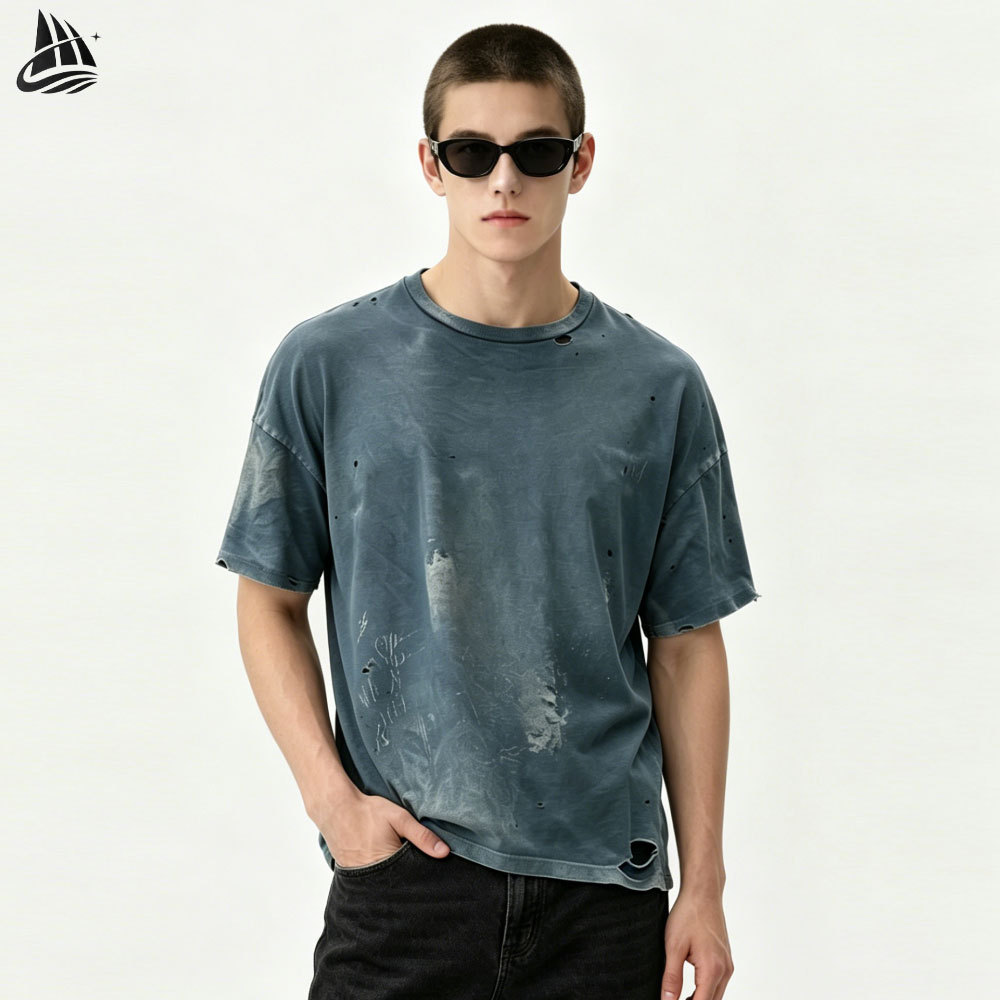 Custom Vintage Sun Faded T-Shirt