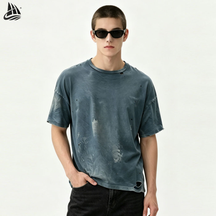 Custom Vintage Sun Faded T-Shirt