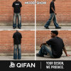 Custom Pocket Style Street Distressed Retro Jeans
