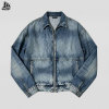Custom Blue Washed Denim Jacket